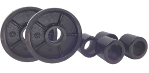 Kit Rodas de Direção Tandem | PU - MTP 2,0 t