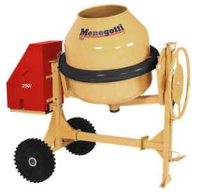 Betoneira Rental | 250L (Desmontada)