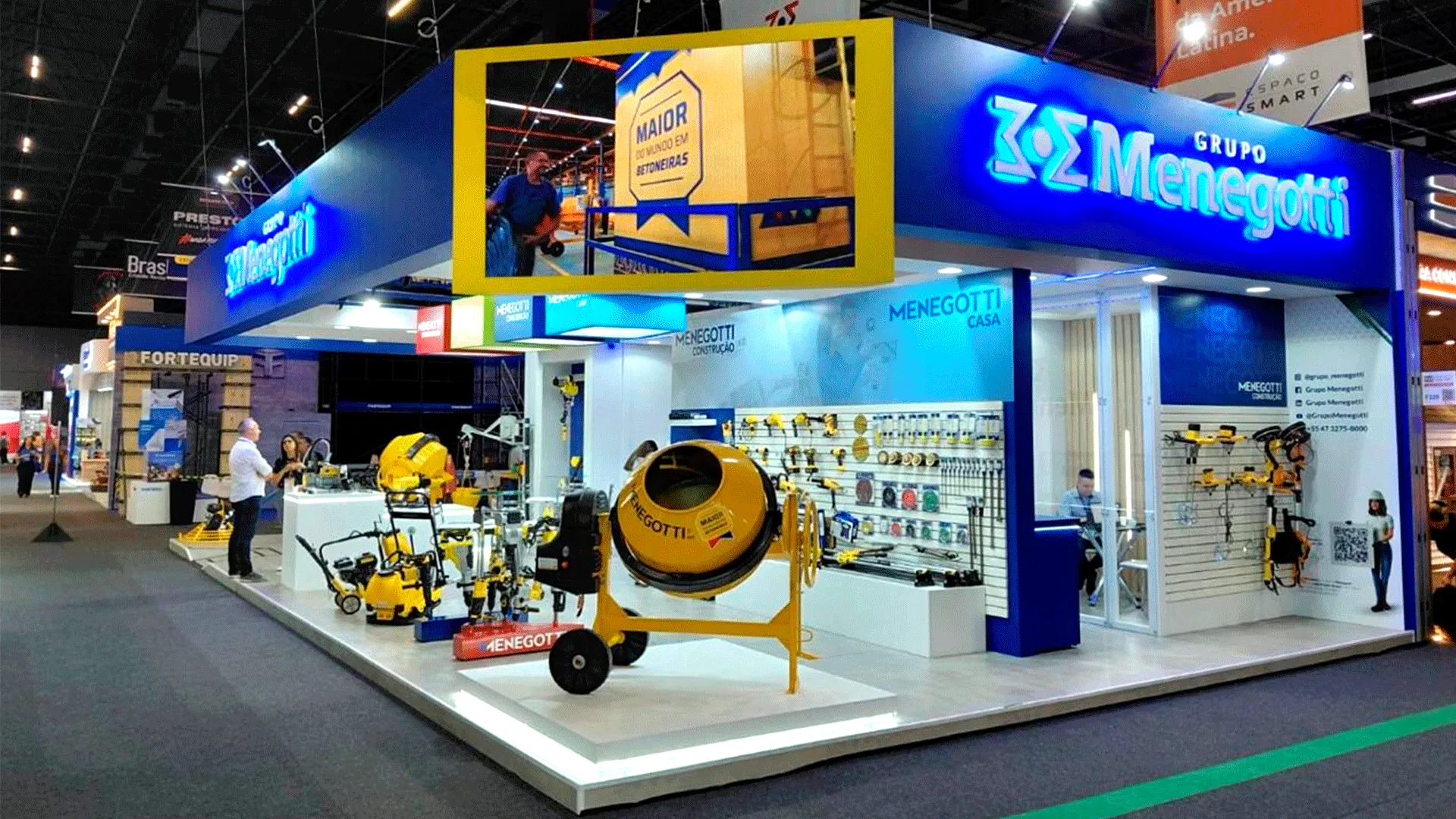 Menegotti na FEICON 2026: produtos consolidados e lançamentos