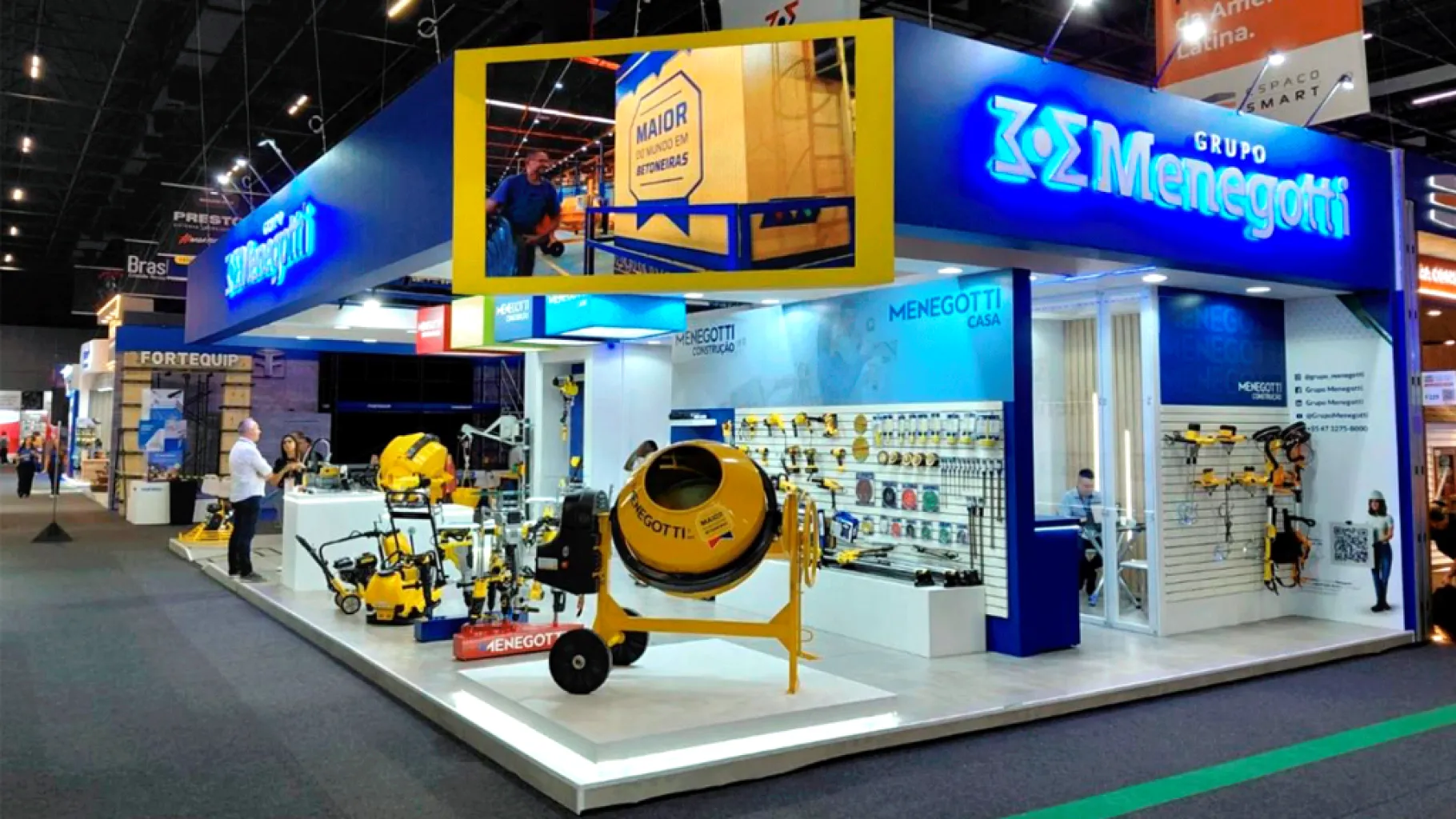 Menegotti na FEICON 2026: produtos consolidados e lançamentos