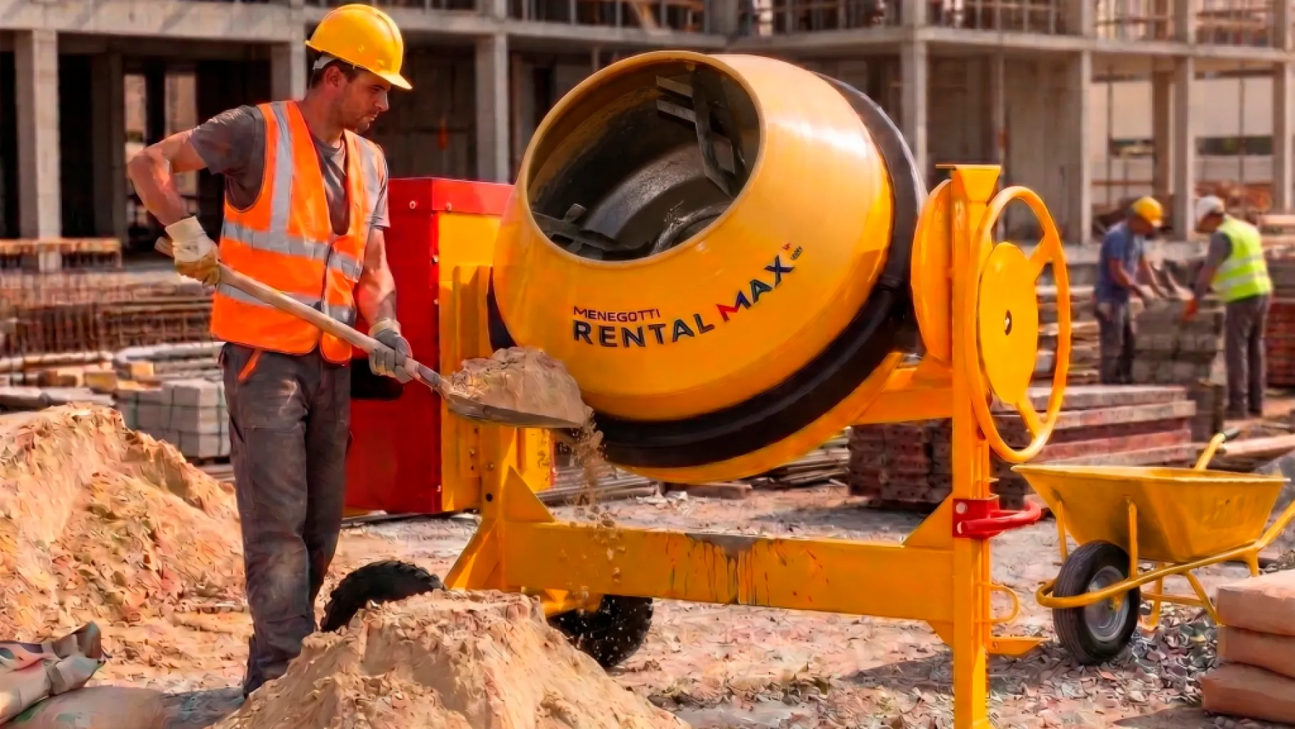 Como escolher uma betoneira para obra?