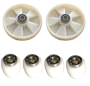 Kit Rodas de Direção Tandem | 50 x Ø200mm - MTP 3,0 t