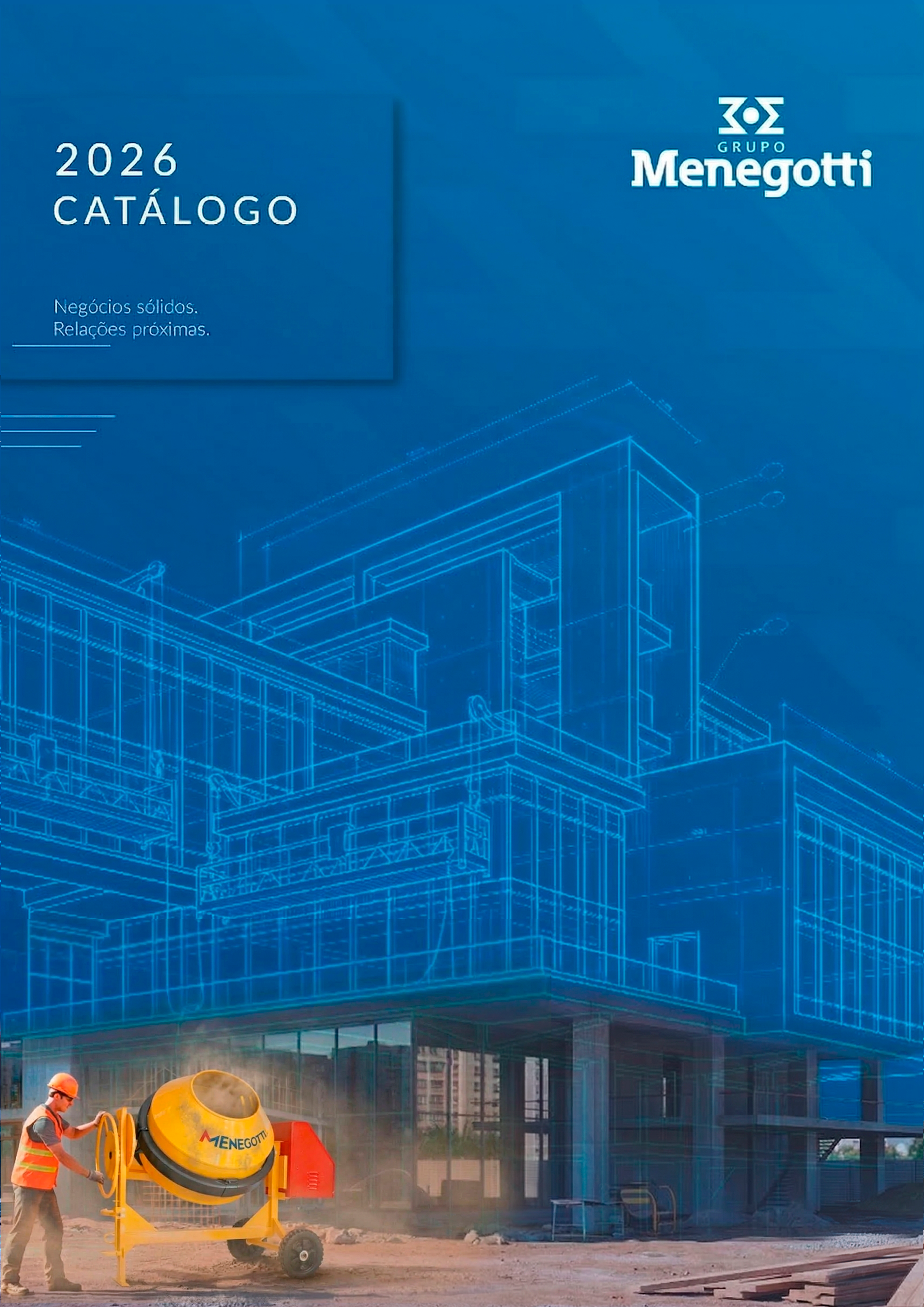 Capa do Catálogo completo Menegotti