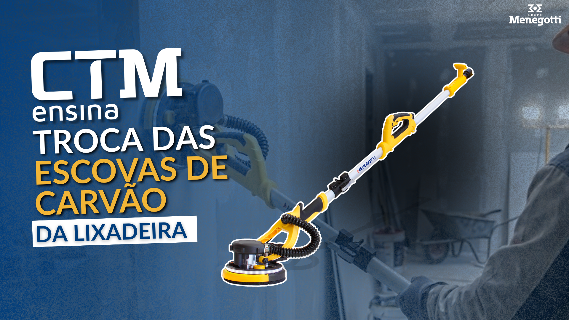 Lixadeira | Troca das escovas de carvão