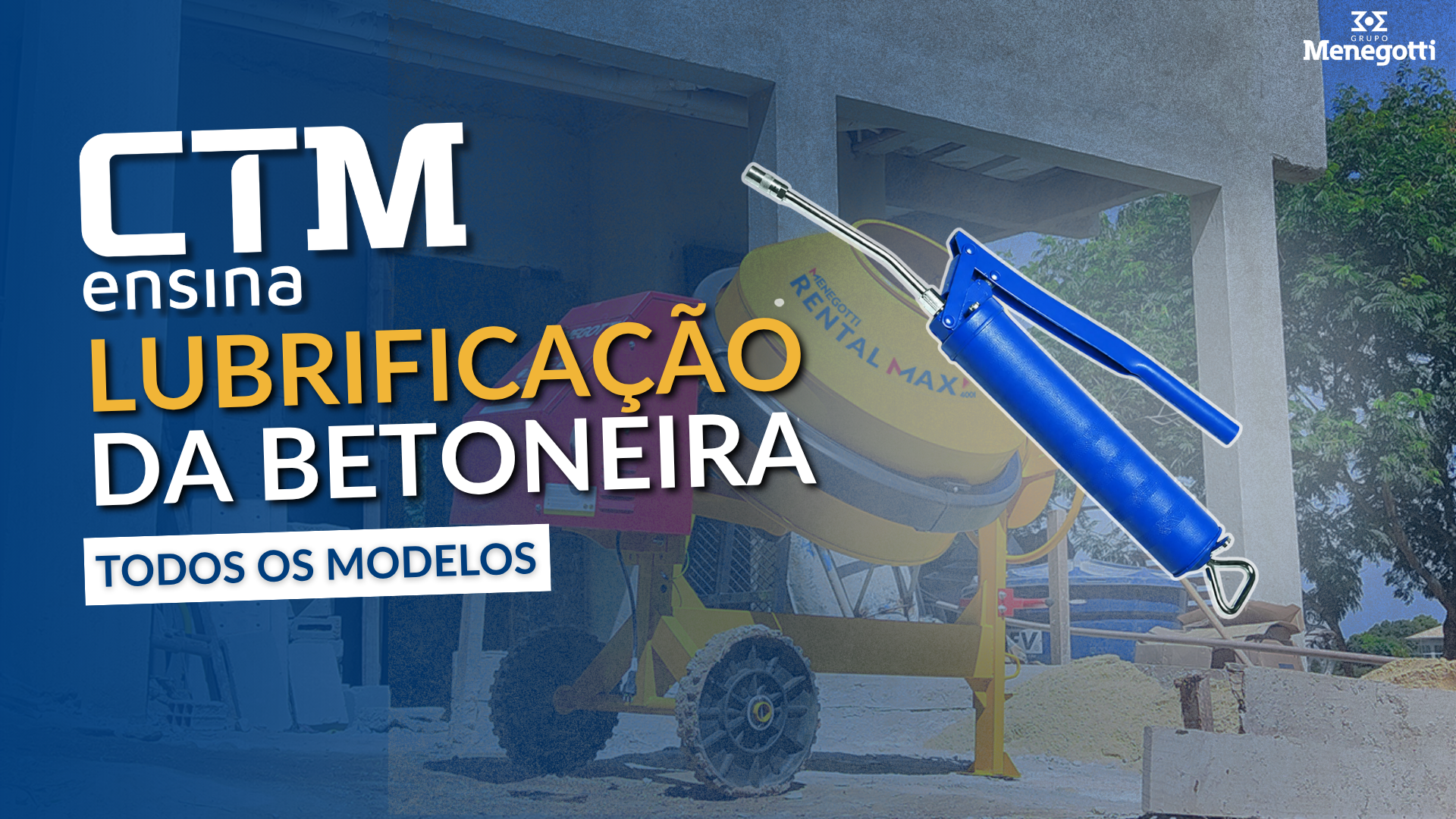 Betoneira | Lubrificação 