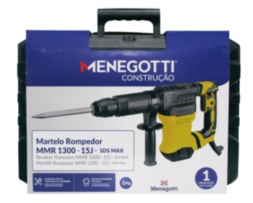 Martelo Rompedor | MMR1300 – 15J 6kg