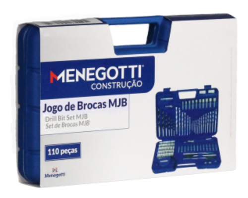 Jogo de Brocas e Ponteiras | 110 Peças