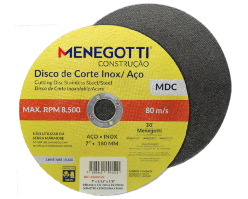 Disco de Corte Inox | MDC 180mm