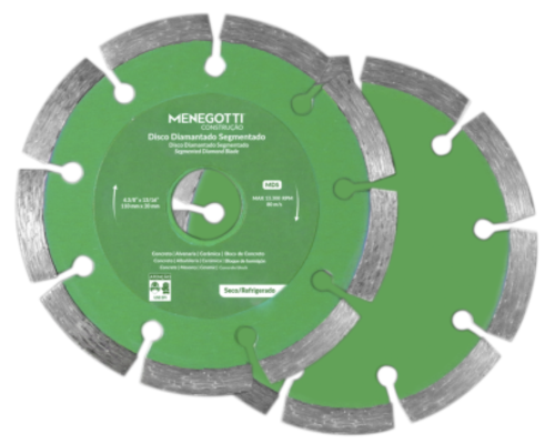 Disco Diamantado Segmentado | MDS 125mm