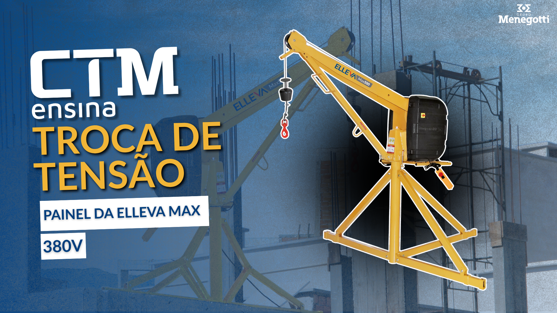 Elleva Max | Troca de tensão do painel para 380V