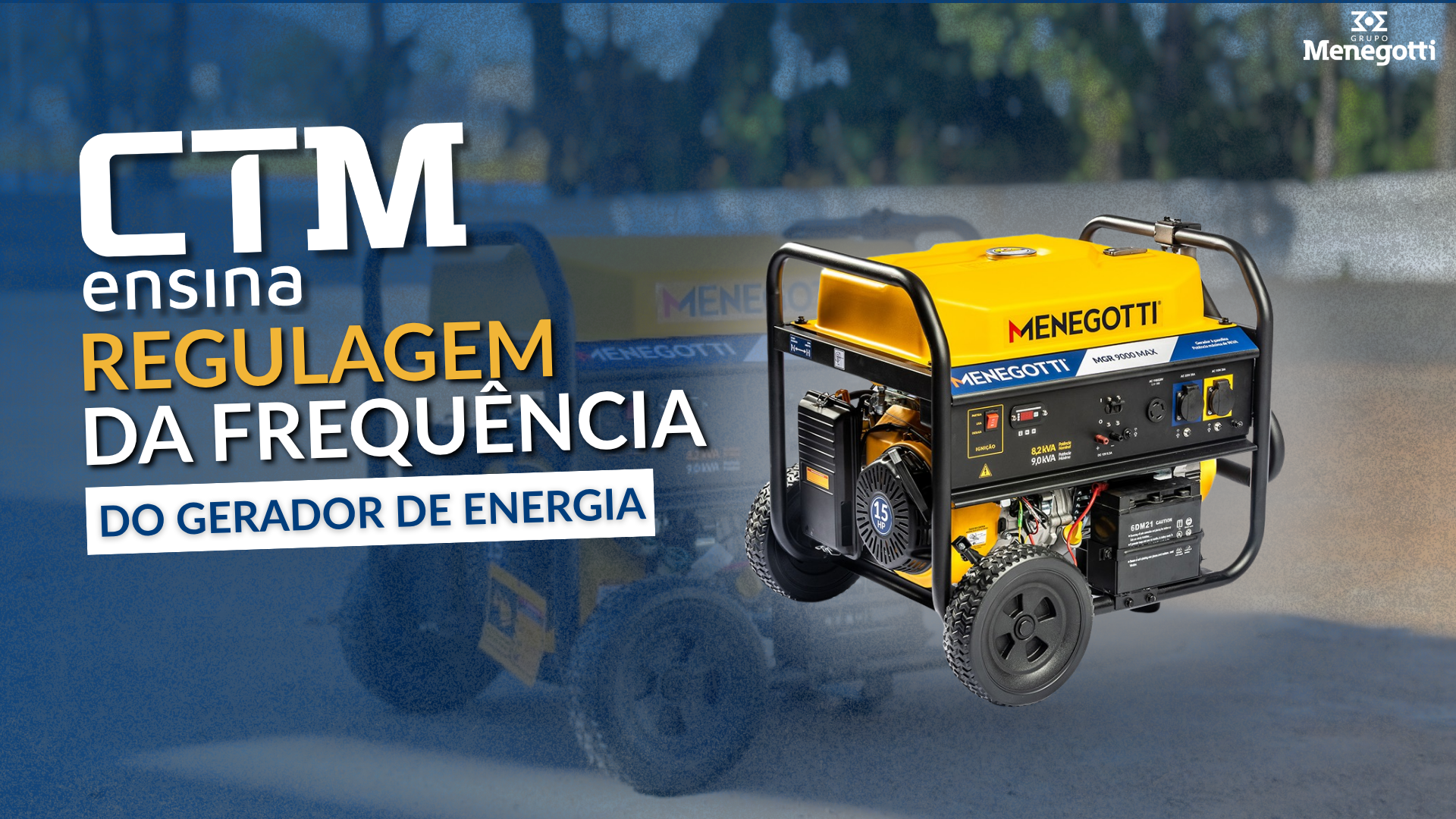 Gerador de Energia | Regulagem da frequência